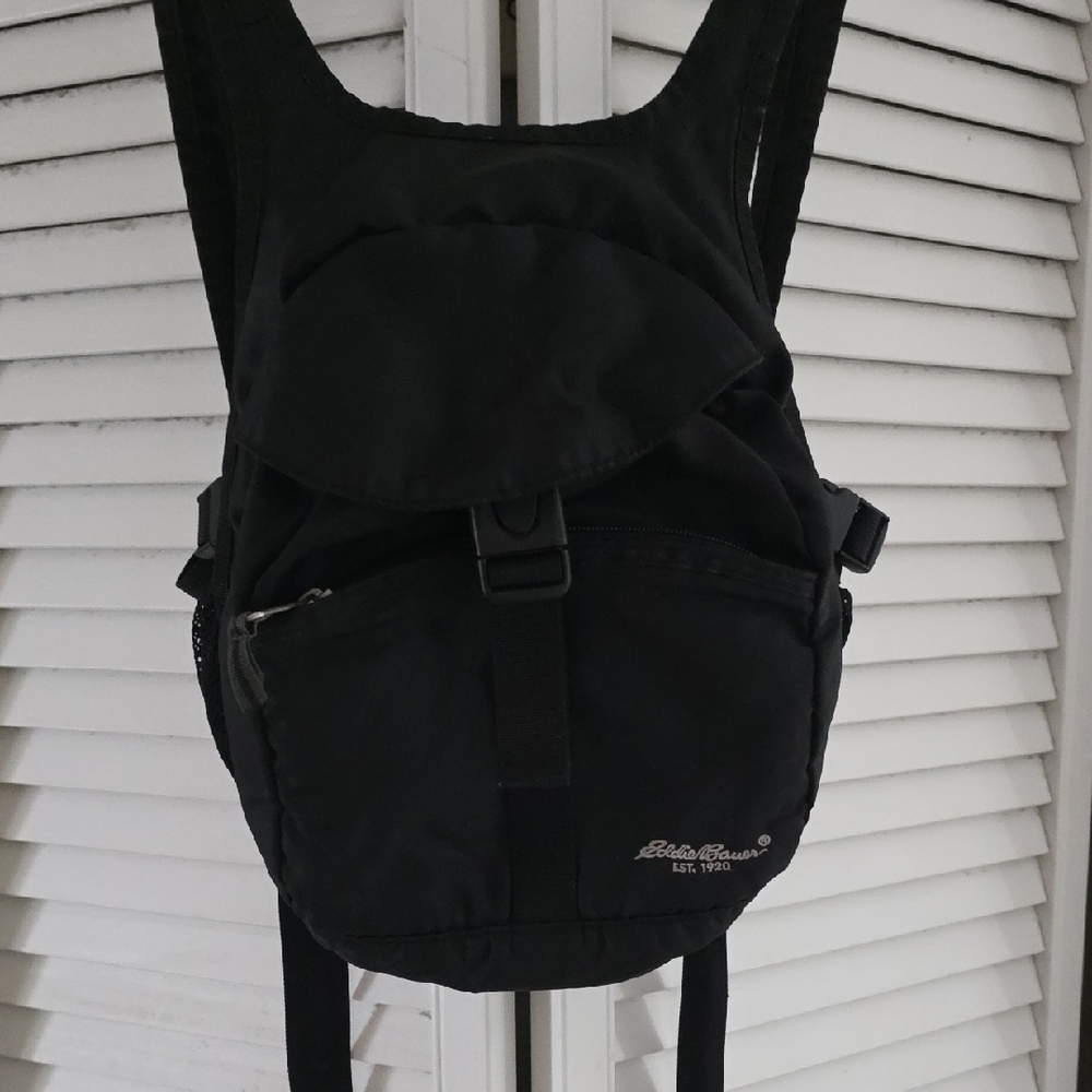 Eddie Bauer Classic Black Backpack